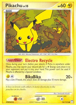 Pikachu 94/123 - [Mysterious Treasures]
