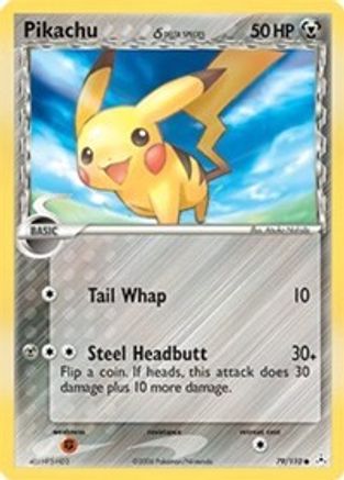Pikachu (Delta Species) 79/110 - [Holon Phantoms]