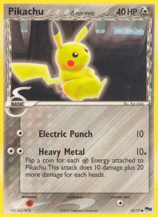 Pikachu (13/17) (Espèce Delta) [Série POP 5] 