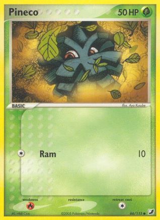 Pineco/115 - [Unseen Forces] Reverse Holofoil