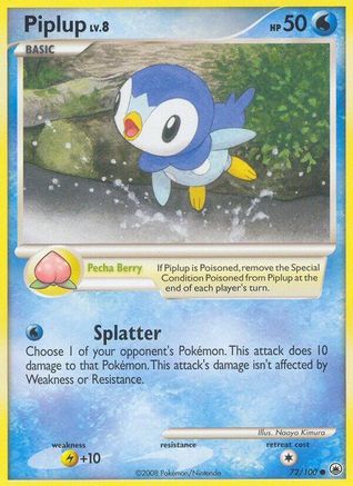 Piplup (72)/100 - [Majestic Dawn]