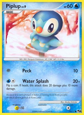 Piplup 15/17 - [POP Series 8]