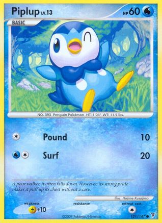 Piplup 121/147 - [Supreme Victors]