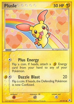 Plusle (69/101) [EX : Légendes cachées] 