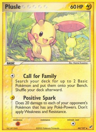 Plusle/107 - [Deoxys]