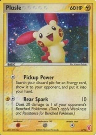 Plusle/12 - [EX Trainer Kit 2 Plusle & Minun] Holofoil