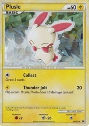 Plusle (HGSS16) [HeartGold & SoulSilver: Black Star Promos]