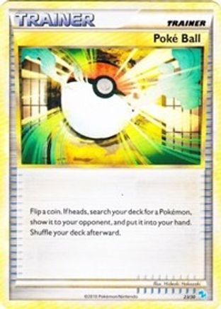 Poke Ball (23/30) [HeartGold &amp; SoulSilver : Kit d'entraînement - Léviator] 