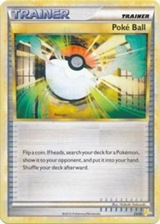 Poke Ball (25/30) [HeartGold &amp; SoulSilver : Kit d'entraînement - Raichu] 