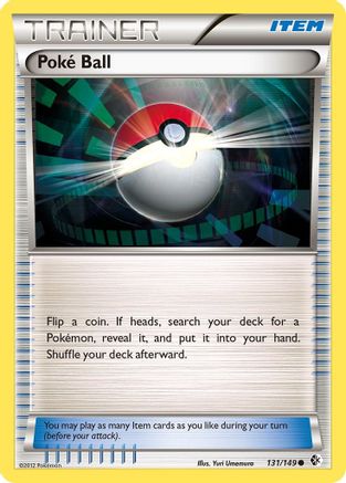 Poke Ball (131/149) [Noir et blanc : frontières franchies] 