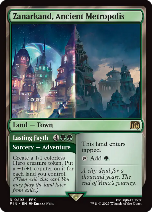 Zanarkand, Ancient Metropolis // Lasting Fayth (FIN-293) - [FINAL FANTASY] Foil