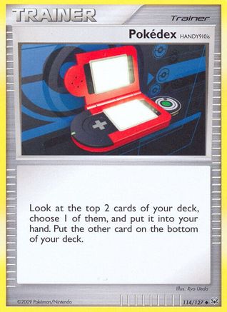 Pokedex HANDY910is 114/127 - [Platinum]