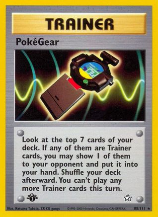 PokeGear 88/111 - [Neo Genesis] Unlimited