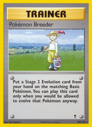 Pokemon Breeder 102/110 - [Legendary Collection]