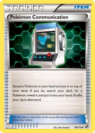 Pokemon Communication 99/114 - [Black and White]