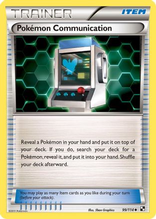 Pokemon Communication (99/114) [Black & White: Base Set]