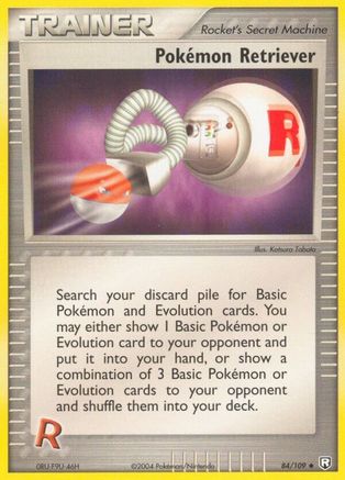 Pokemon Retriever (84/109) (Estampillé) [EX : Team Rocket Returns] 