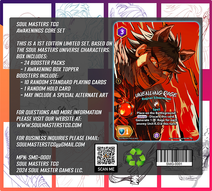 Soul Masters Awakenings Booster Box – Emmett's ToyStop