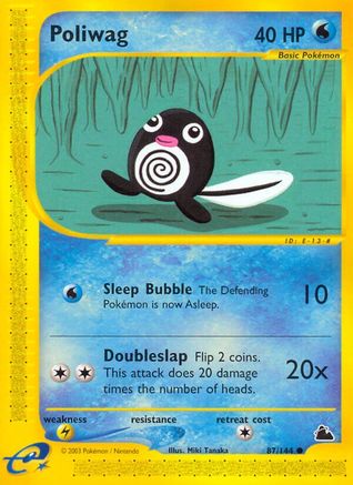 Poliwag (87/144) [Skyridge] 