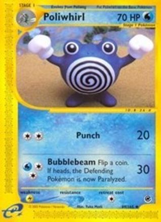 Poliwhirl (89/165) [Expédition : Ensemble de base] 