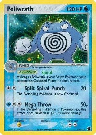 Poliwrath (11/112) [EX : Rouge Feu et Vert Feuille] 
