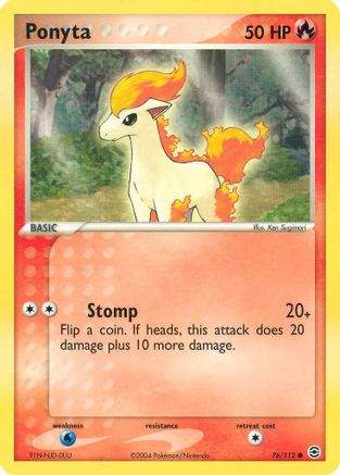 Ponyta 76/112 - [FireRed & LeafGreen]