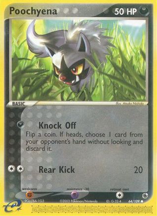 Poochyena - 64/109 64/109 - [Ruby and Sapphire]