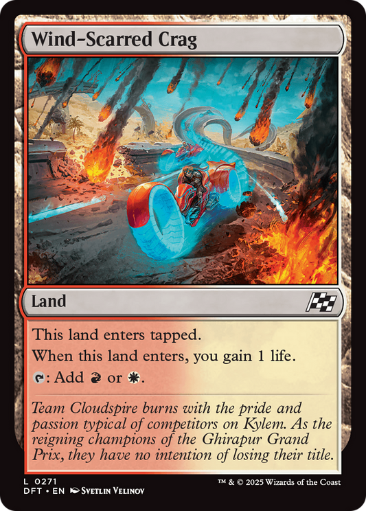 Wind-Scarred Crag (DFT-271) - [Aetherdrift]