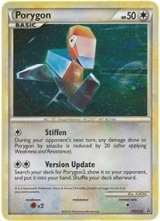 Porygon (HGSS22) [HeartGold & SoulSilver: Black Star Promos]