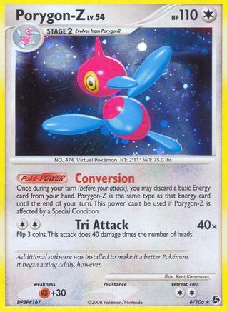 Porygon-Z (6/106) [Diamant &amp; Perle : Grandes Rencontres] 