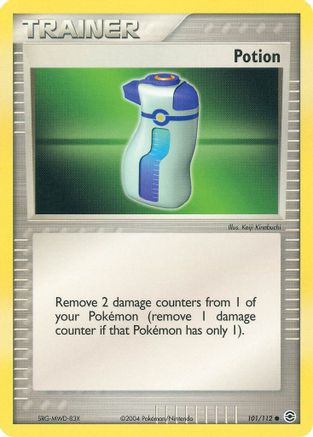 Potion (101/112) [EX : Rouge Feu et Vert Feuille] 