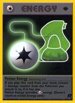 Potion Energy 82/82 - [Team Rocket] 1st Edition