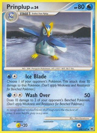 Prinplup (44/100) [Diamant &amp; Perle : Majestic Dawn] 