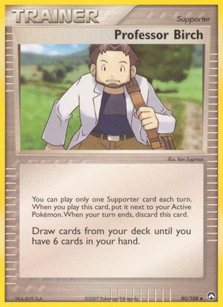 Professeur Birch (80/108) (Estampillé) [EX : Power Keepers] 