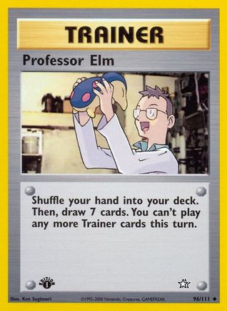 Professor Elm 96/111 - [Neo Genesis] 1st Edition