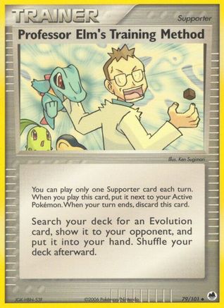 Professor Elm's Training Method 79/101 - [Dragon Frontiers] Reverse Holofoil