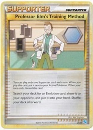 Professor Elm's Training Method - [HGSS Trainer Kit Gyarados & Raichu]