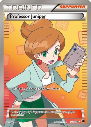 Professor Juniper (116 Full Art)/116 - [Plasma Freeze] Holofoil
