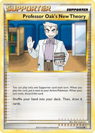 Nouvelle théorie du professeur Oak (101/123) [HeartGold &amp; SoulSilver : ensemble de base] 