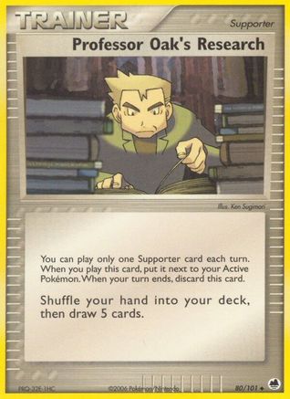 Professor Oak's Research/101 - [Dragon Frontiers] Reverse Holofoil