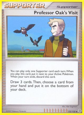 Visite du professeur Oak (122/132) [Diamond &amp; Pearl : Secret Wonders] 