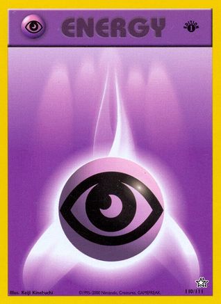 Psychic Energy 110/111 - [Neo Genesis] 1st Edition