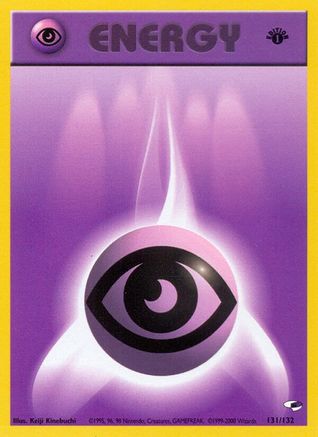 Psychic Energy 131/132 - [Gym Heroes] 1st Edition