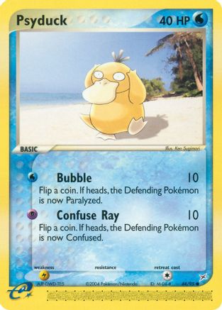 Psyduck (44/95) [EX : Team Magma contre Team Aqua] 