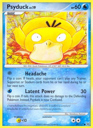 Psyduck (87/127) [Platine : Ensemble de base] 