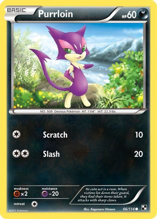 Purrloin/114 - [Black and White]