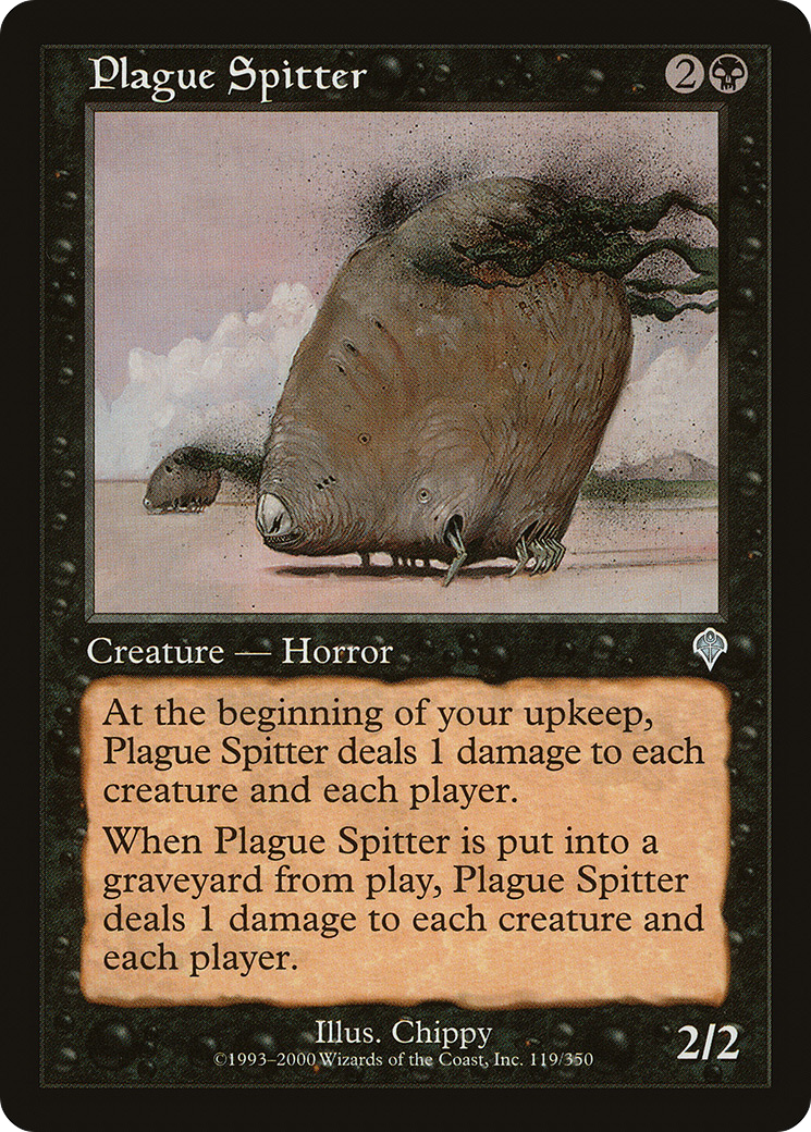 Plague Spitter (INV-119) - [Invasion] Foil