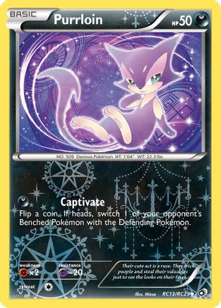 Purrloin RC13/113 - [Legendary Treasures Radiant Collection] Holofoil