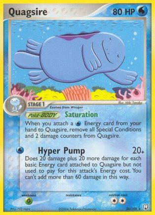 Quagsire 26/109 - [Team Rocket Returns] Reverse Holofoil
