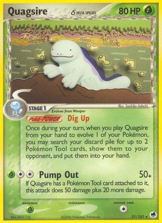Quagsire (Delta Species) (21/101) [DF Dragon Frontiers]